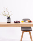 Table de salle à manger à rallonge en bois massif DITA | KARPIS