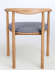 Lot de 2 ou 4 chaises tapissées en chêne massif Lea | VESKOR