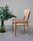 Lot de 2 ou 4 chaises de salle à manger en bois de chêne KODAMA | VESKOR