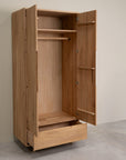 Armoire à 2 portes en bois massif Sweden | VESKOR