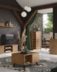 Vitrine en chêne COZY 12 | LoftStory