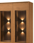 Vitrine en chêne LAZURE 12 | LoftStory