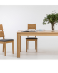 Table de salle à manger fixe en bois massif LUX 2020 | KARPIS