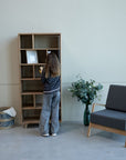 Bibliothèque en bois massif SWEDEN 1 | VESKOR