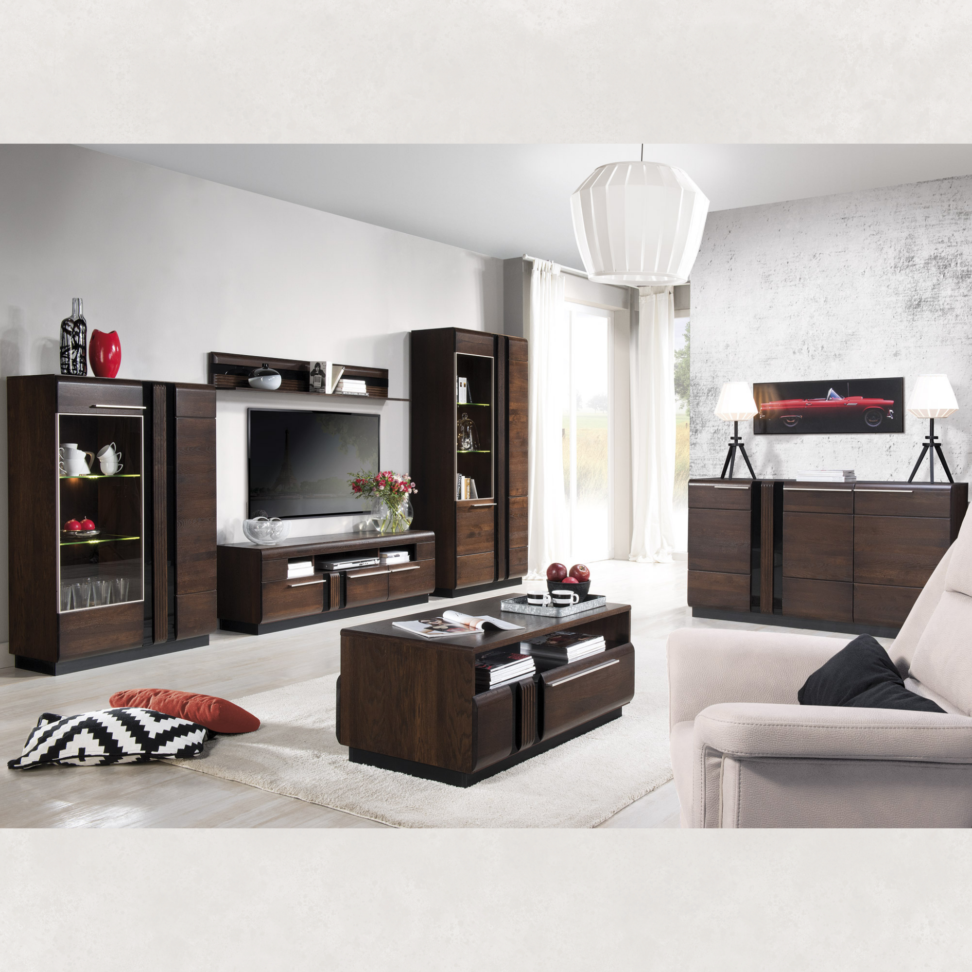 Vitrine en chêne PORTI 12 | LoftStory