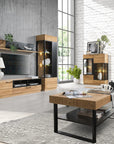 Vitrine en chêne MOZAIK 10 | LoftStory