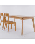 Table de salle à manger à rallonge en bois massif PREMIER | KARPIS
