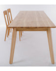 Table de salle à manger à rallonge en bois massif PREMIER | KARPIS