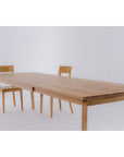 Table de salle à manger à rallonge en bois massif PREMIER | KARPIS