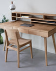 Table à écrire en chêne massif MALMO 2 | VESKOR