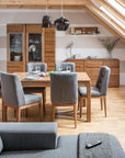 Étagère murale en chêne MONTENEGRO 34 | LoftStory