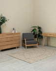Fauteuil en bois massif SUÈDE | VESKOR