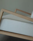 Fauteuil en bois massif SUÈDE | VESKOR