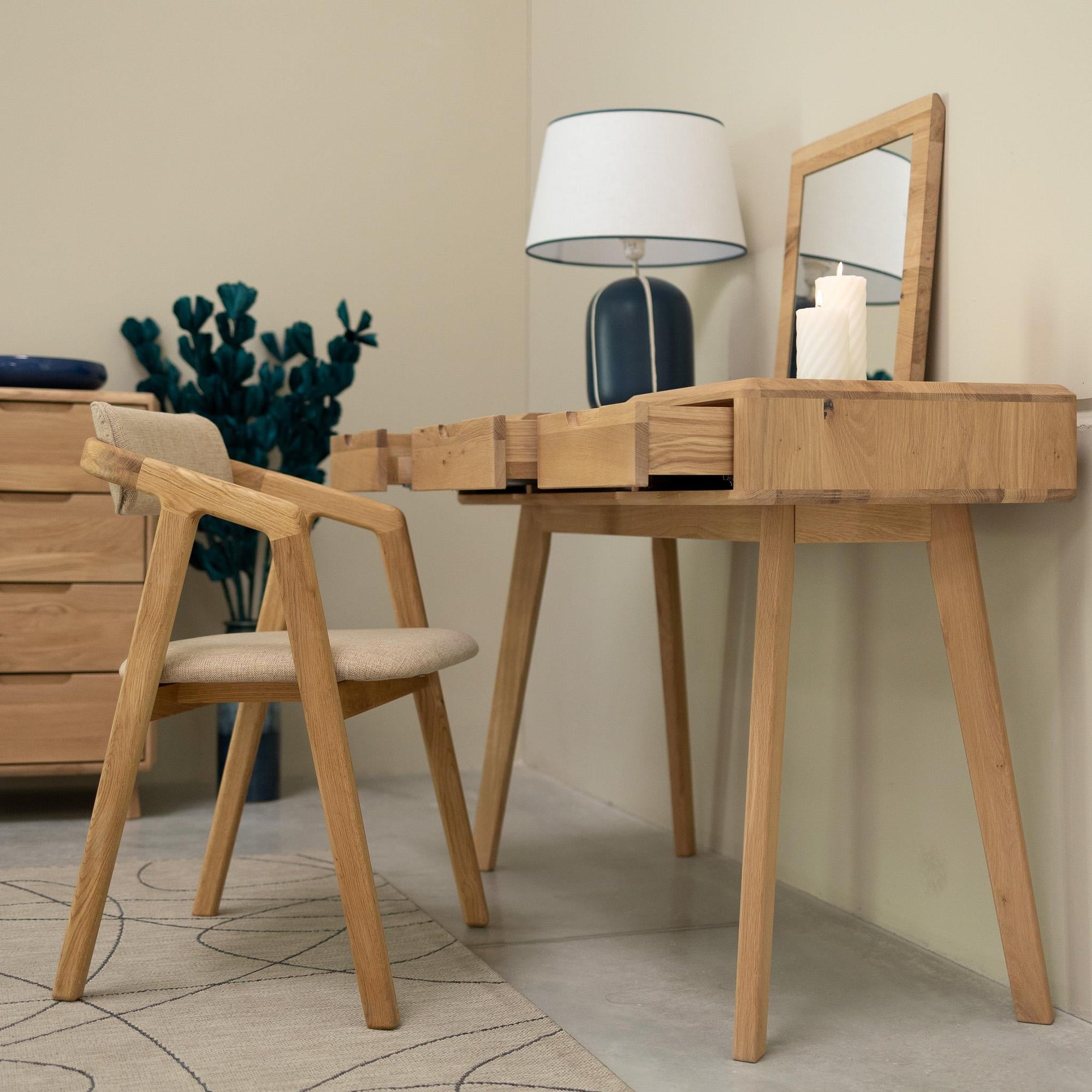 Coiffeuse en bois massif SWEDEN 1 | VESKOR