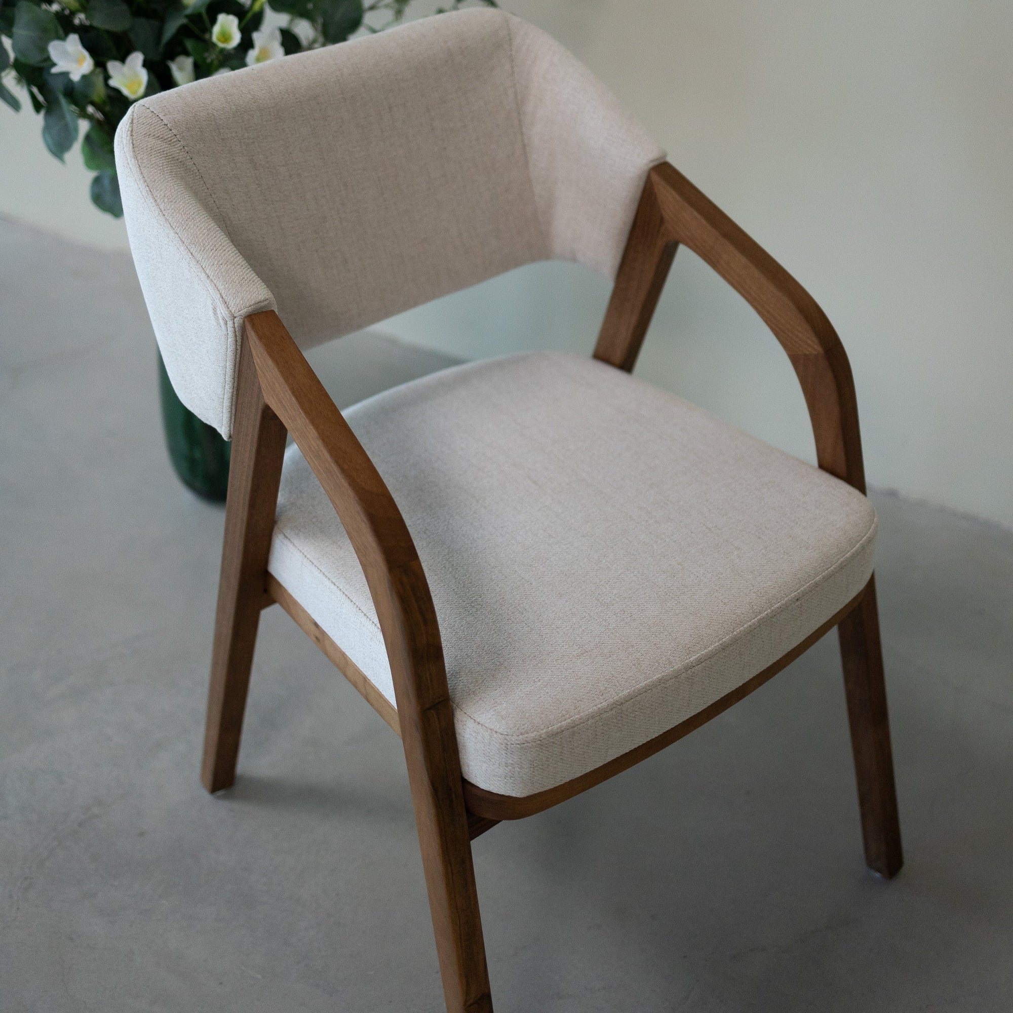 Chaise en bois massif chêne ou noyer SUÈDE | VESKOR