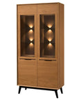Vitrine en chêne LAZURE 12 | LoftStory