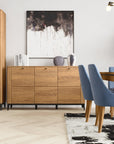 Vitrine en chêne OPORTO 10 | LoftStory