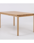 Table de salle à manger fixe en bois massif GOLF | KARPIS