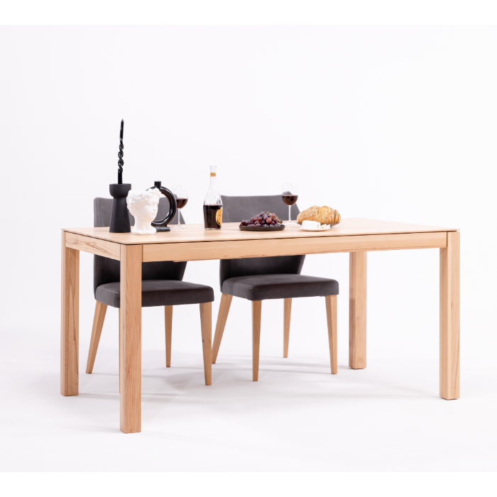 Table de salle à manger à rallonge en bois massif VERDI | KARPIS