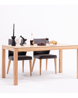 Table de salle à manger à rallonge en bois massif VERDI | KARPIS