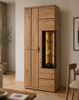 Vitrine en chêne NAPOLI | LoftStory